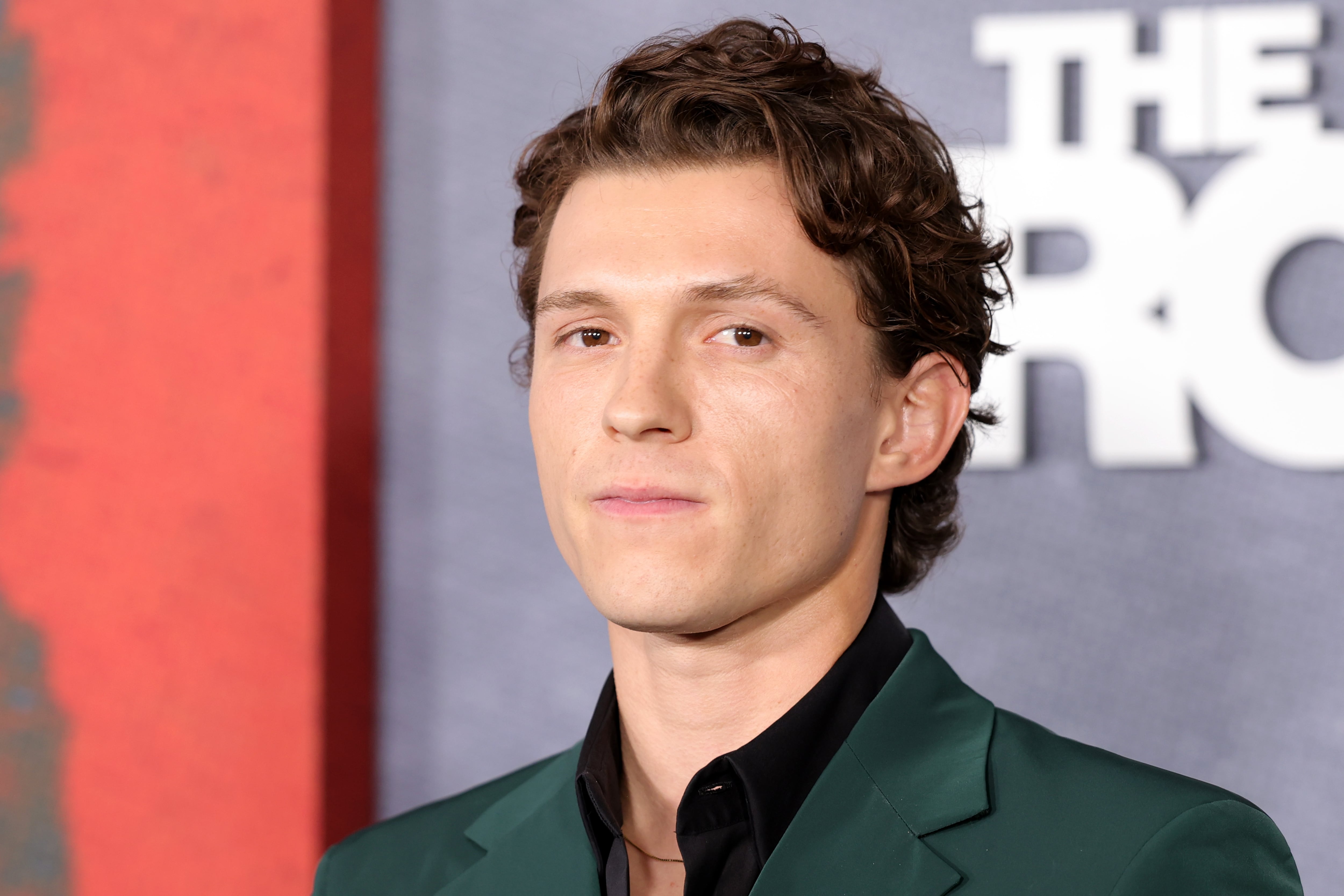 Tom Holland, durante la presentación de la miniserie The Crowded Room