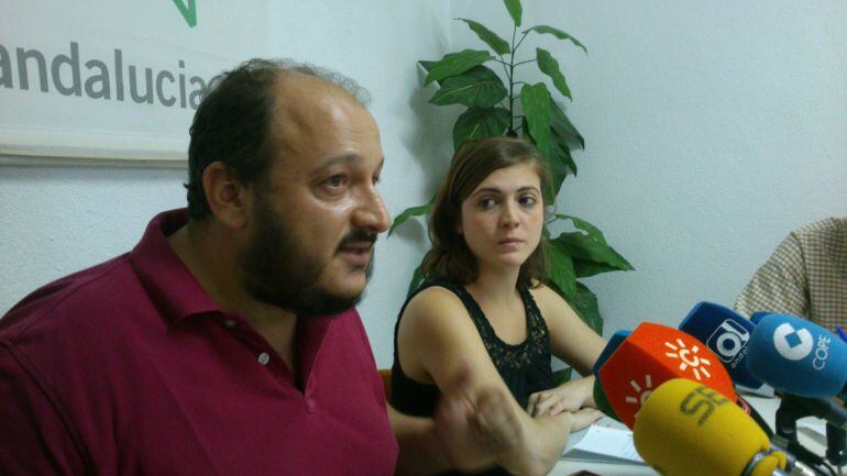 Raúl Ruiz-Berdejo y Ana Fernández, IU