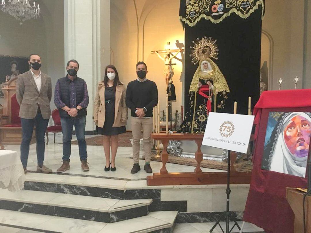 Presentación actos 75 aniversario Soledad Elda