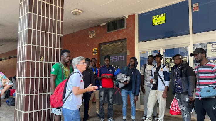 Los malienses ya se alojan en la hospedería de Arantzazu tras meses en situación de calle en Amara