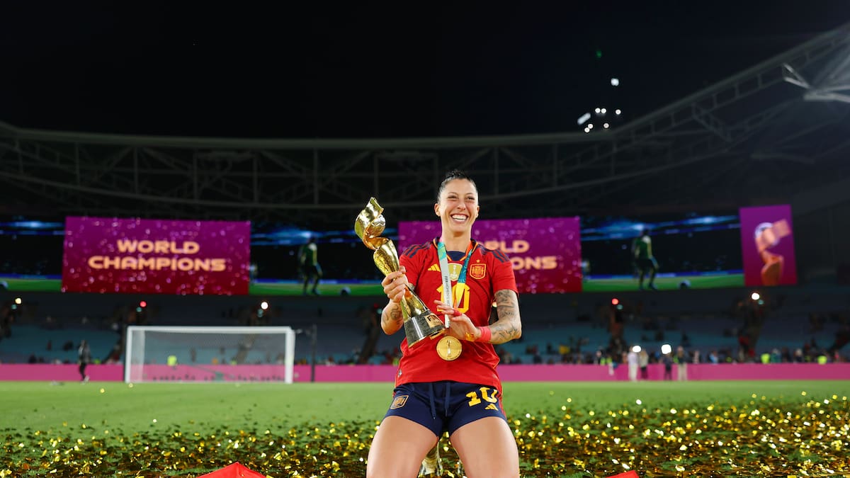 Jennifer Hermoso: "Somos las putas amas de este deporte y del mundo"