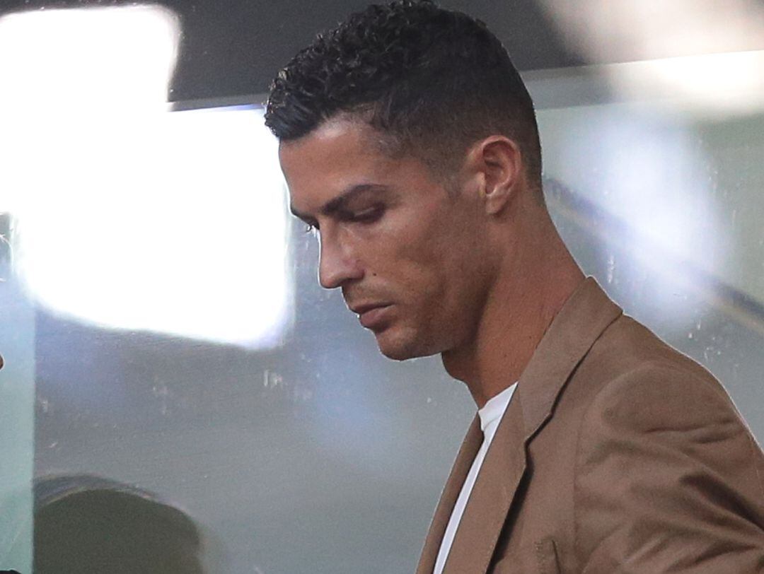 Cristiano Ronaldo durante el partido de Champions contra el Young Boys.