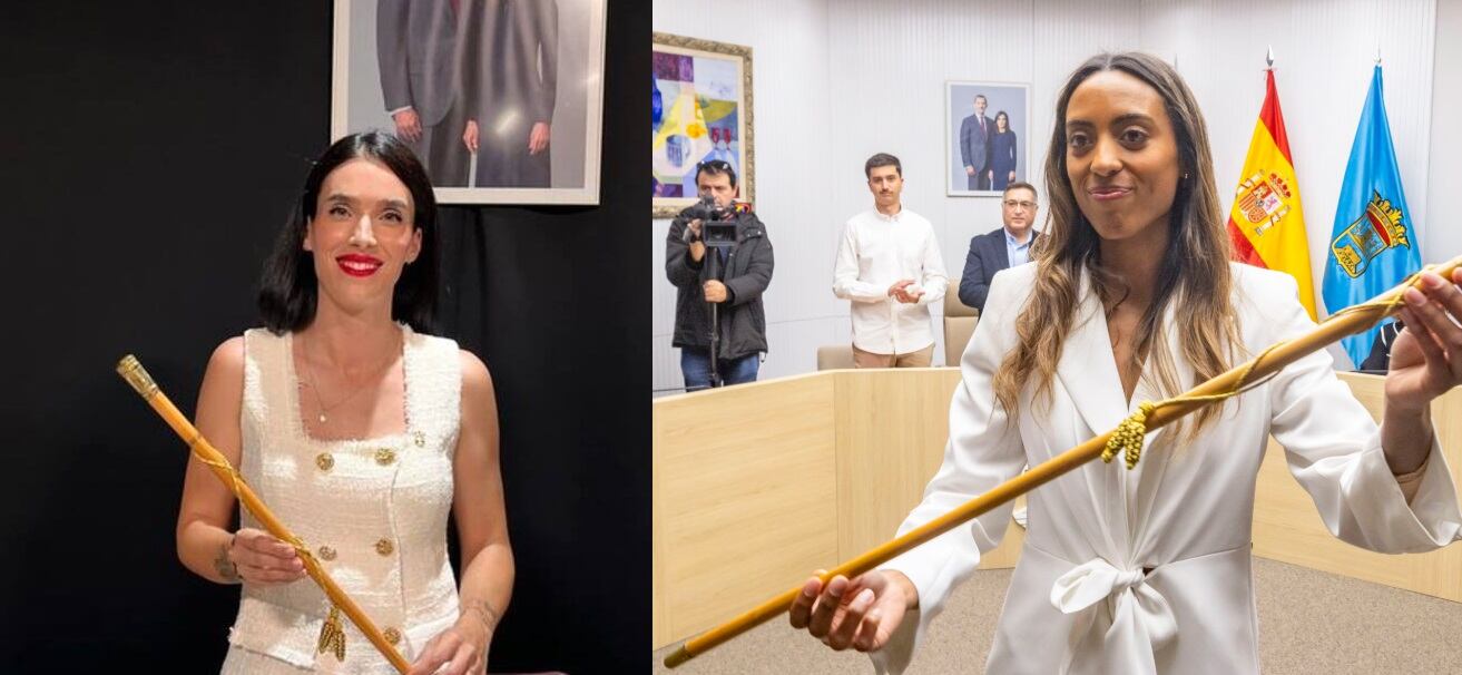 María Cánovas, ex alcaldesa popular y Rosa Sánchez, alcaldesa socialista de Alhama de Murcia