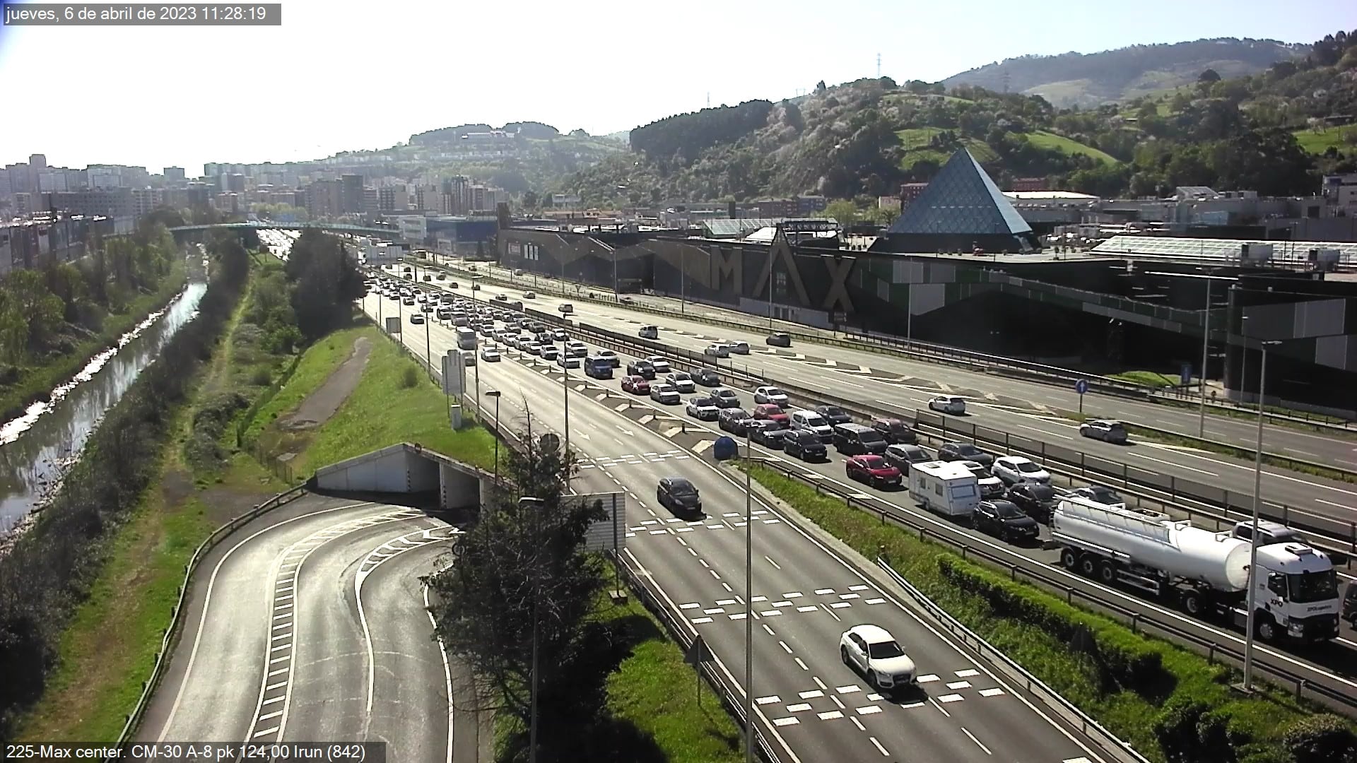 Retenciones en la A8