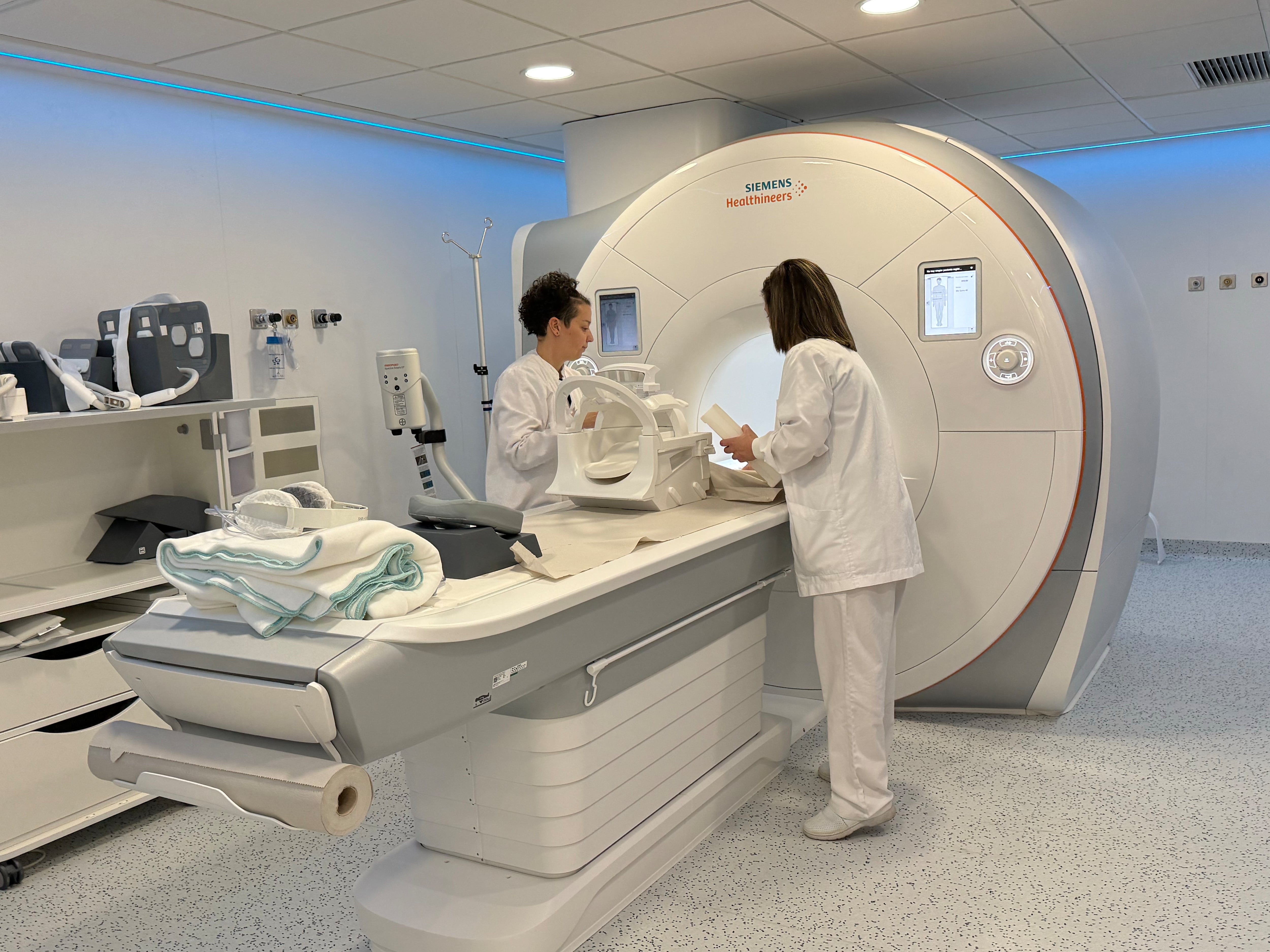 L'hospital del Pallars té equip de ressonància.