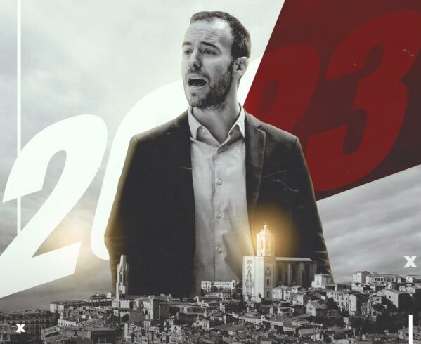 Bernat Canut, a l'Uni Girona.