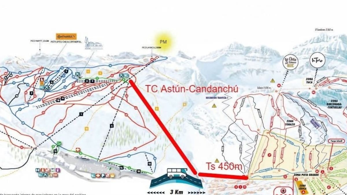La empresa Leitner, propuesta para construir la telecabina de Candanchú-Astún