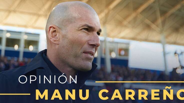 Manu Carreño: "Esto Zidane lo hace mejor que nadie"