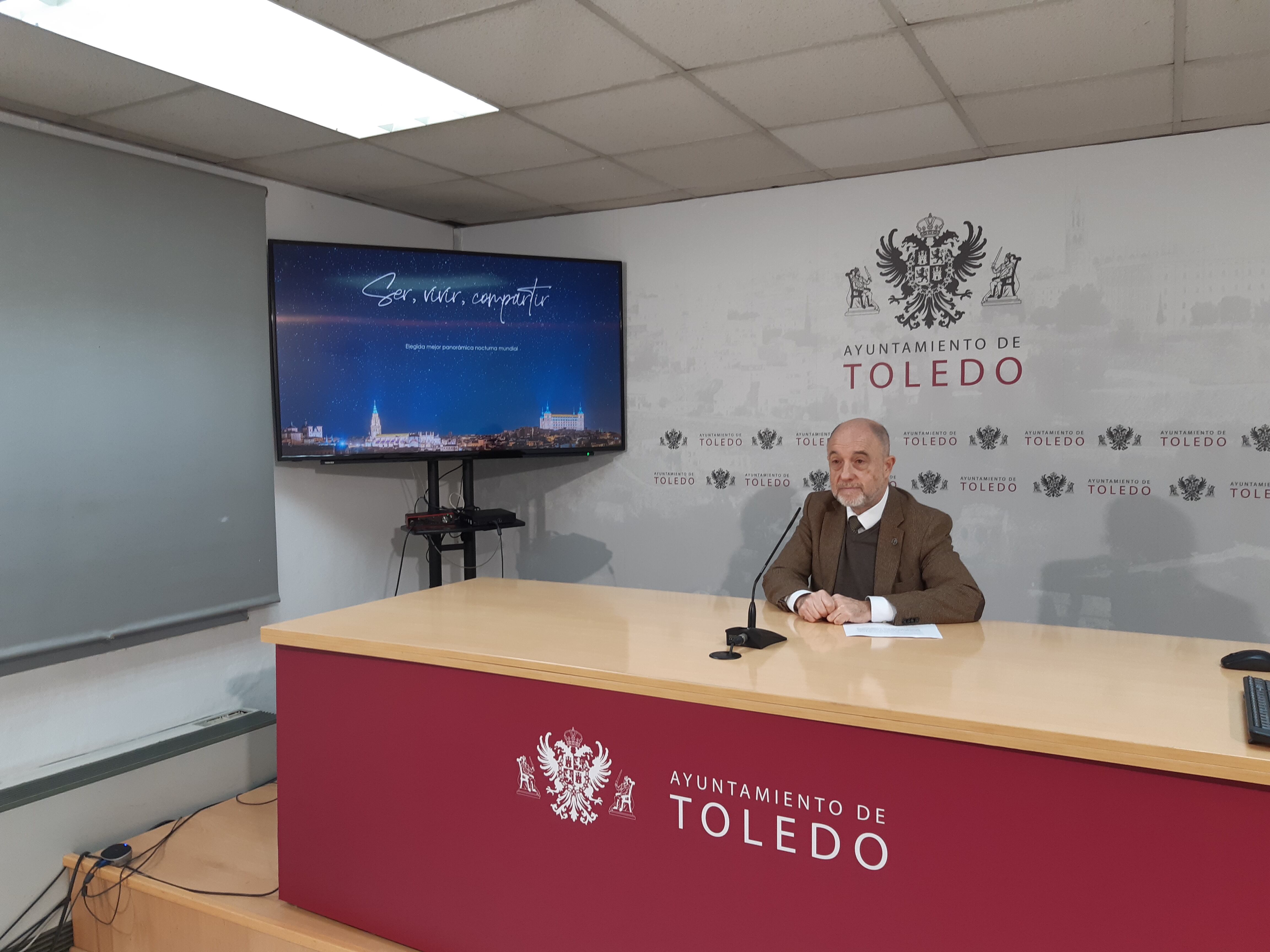 Francisco Rueda, presidente del Patronato Municipal de Turismo de Toledo