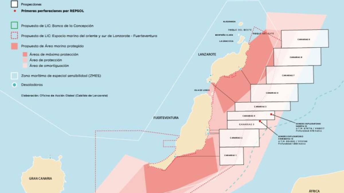 De zona de sondeos petrolíferos a Lugar de Interés Comunitario