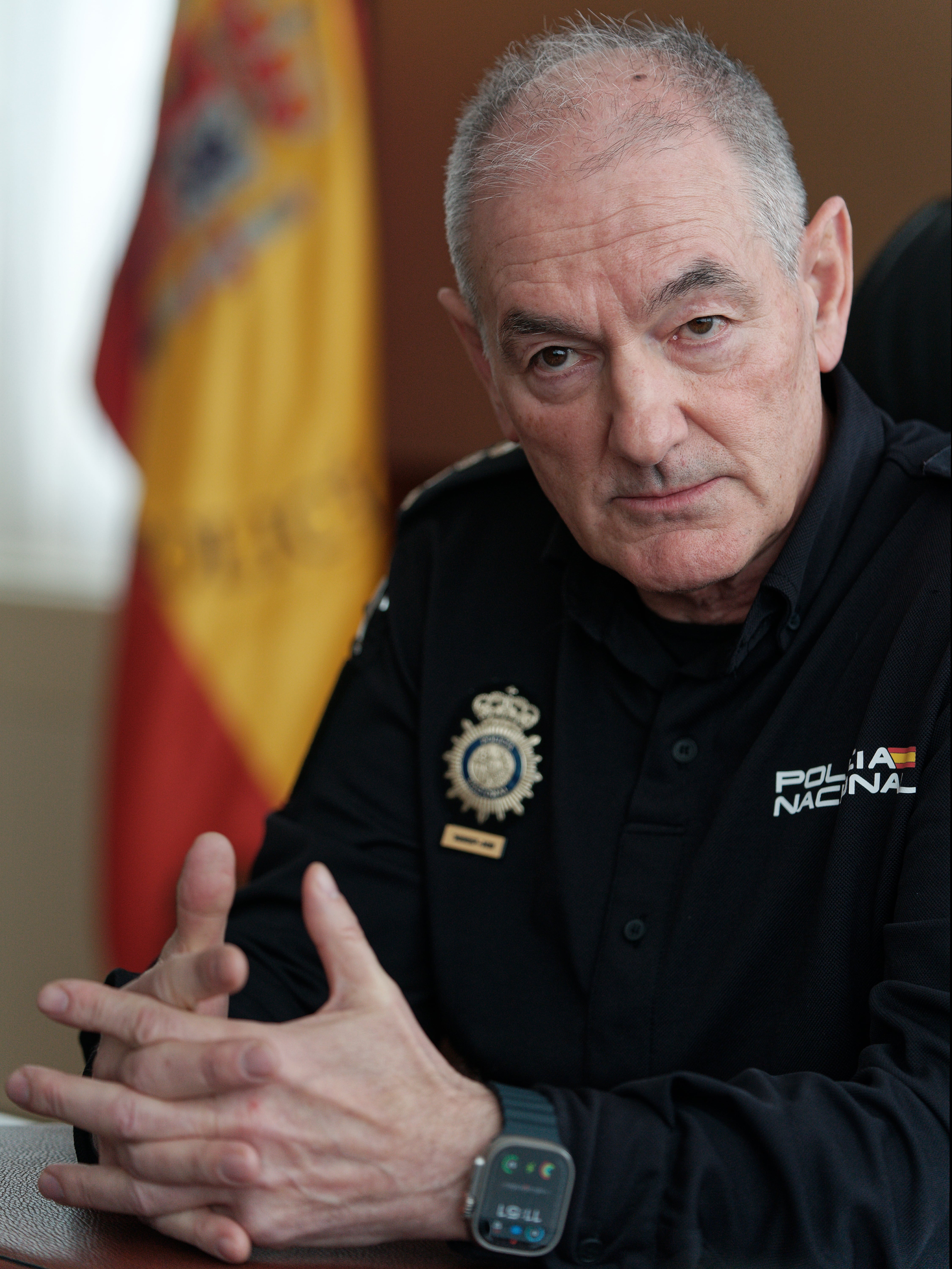 El director de la la Escuela Nacional de Policía de Ávila, José Luis Tejedor, aborda lo que supone el bicentenario