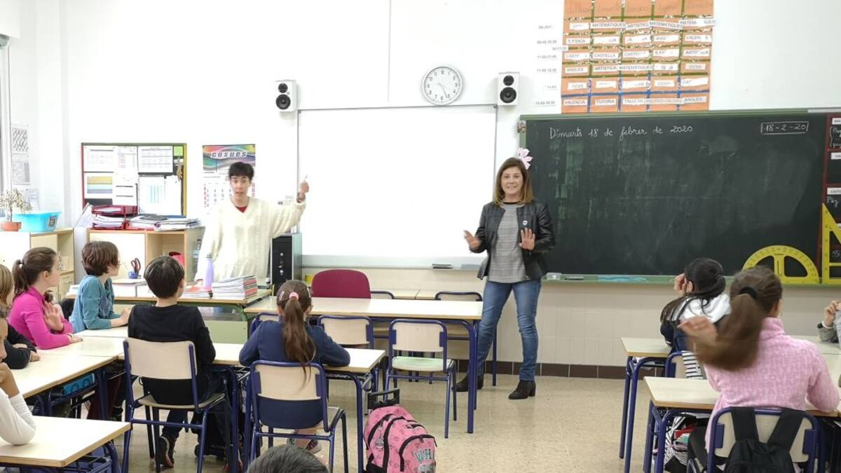 La Vall d'Uixó visita los colegios de la ciudad con la 'Campaña de Igualdad para Escolares'