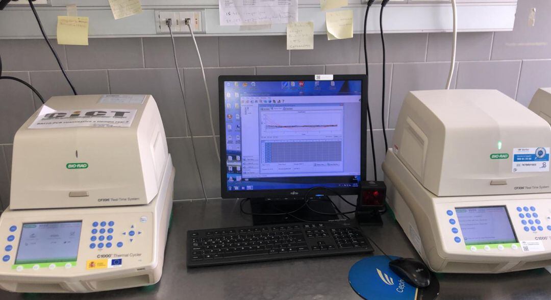 Equipo de detección del Covid-19.