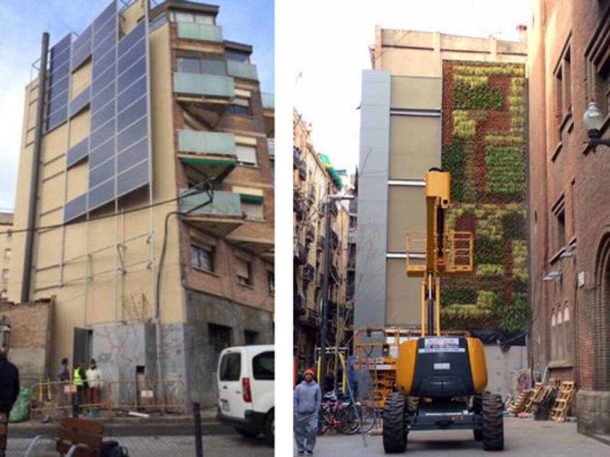 Barcelona dedicarà 3 milions d'euros a remodelar parets mitgeres