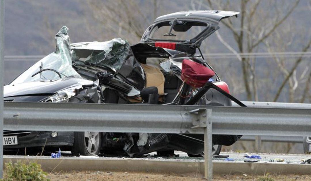 Imagen de archivo de un accidente de tráfico