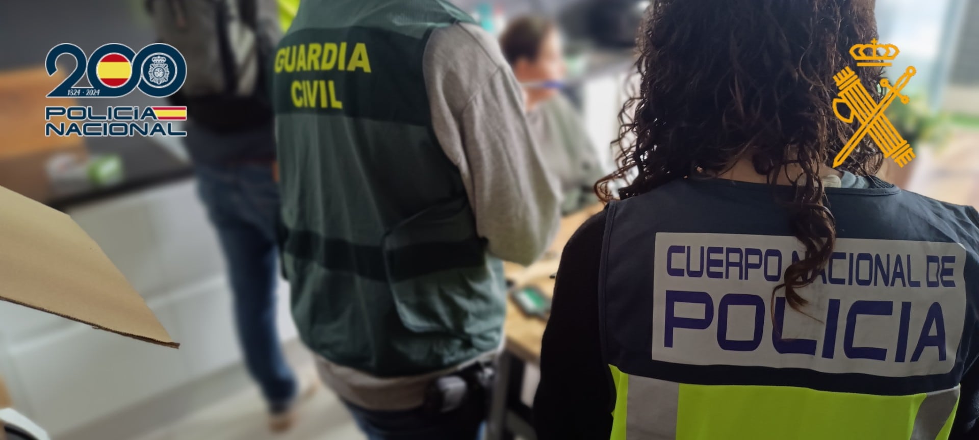 Detenciones durante la operación Coinblack-Wendimine desarrollada en Alicante y Granada