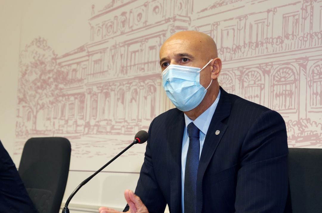 José Antonio Diez, alcalde de León