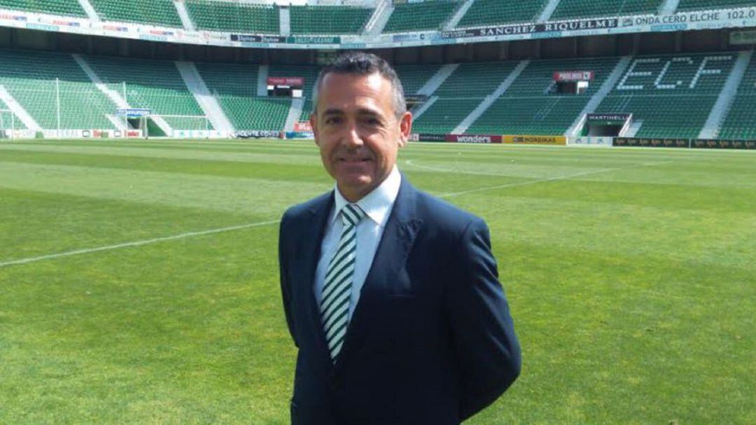 Diego García, presidente del Elche CF