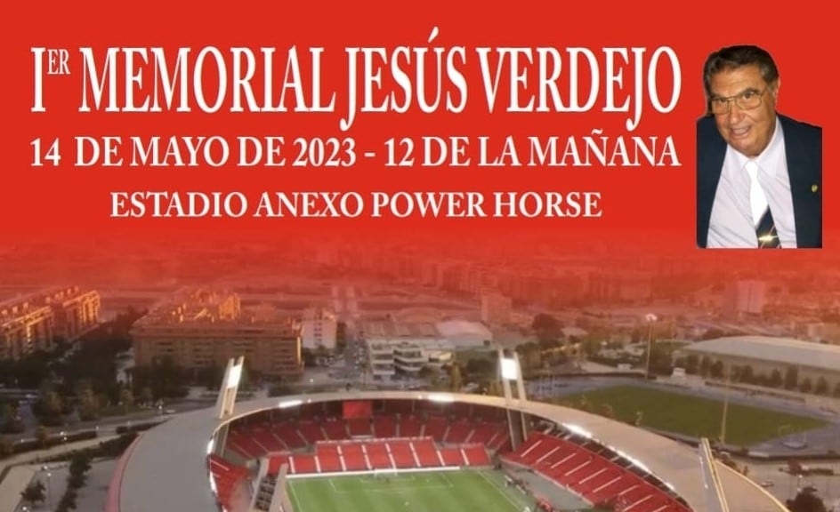 Cartel del I Memorial Jesús Verdejo.