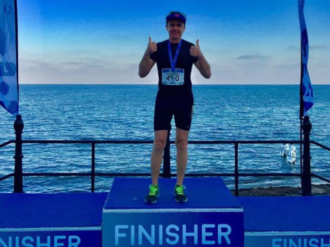 Tras finalizar la Maratón de Ibiza