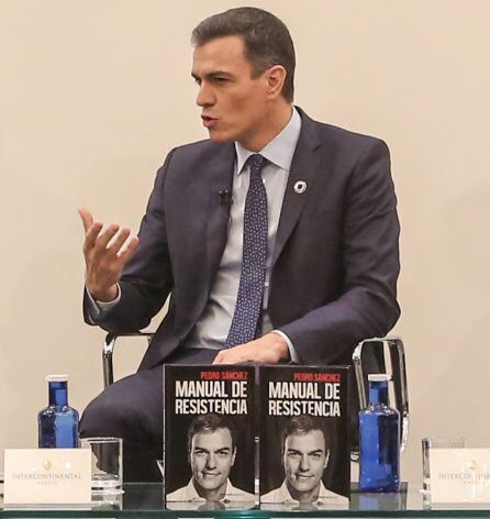 Pedro Sánchez presenta su libro &#039;Manual de resistencia&#039;