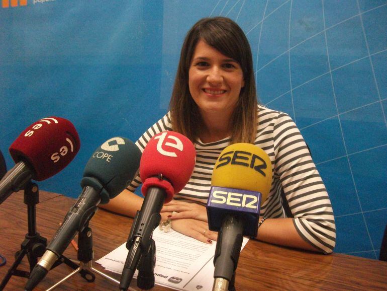 Erica Sánchez, concejala del PP