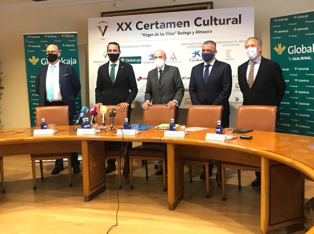 Presentación de la XX edición del certamen cultural Virgen de las Viñas