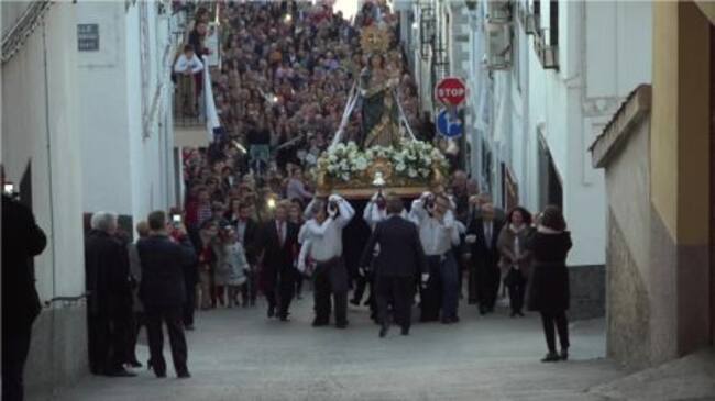 La empinada cuesta de El Lobo es subida a la carrera a pesar de la gran dificultad