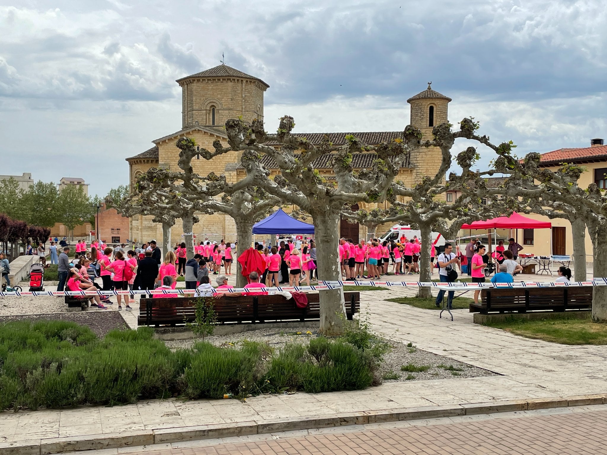 Carrera solidaria de Frómista (Palencia)