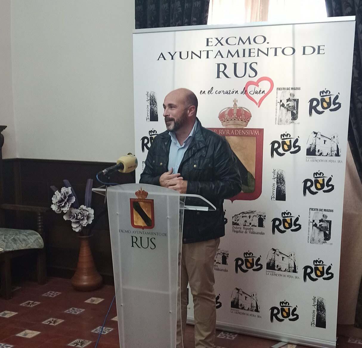 Manuel Hueso, alcalde de Rus