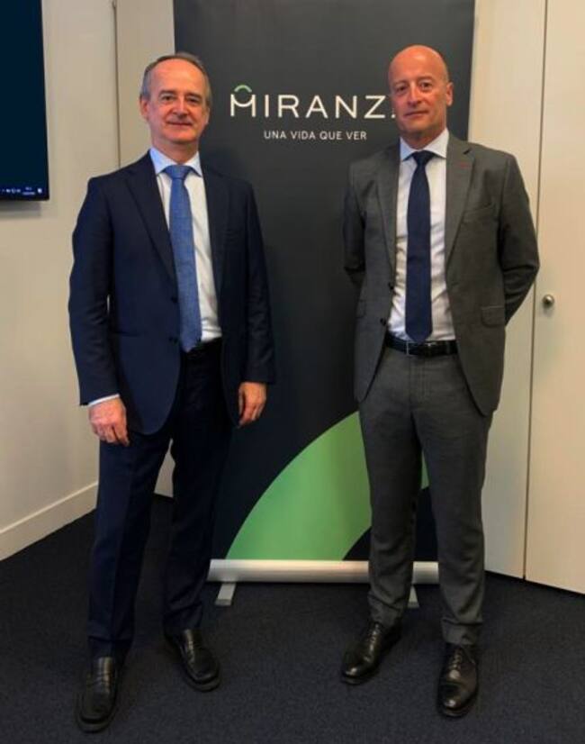 Javier Mendicute y Ramón Berra de Unamuno.