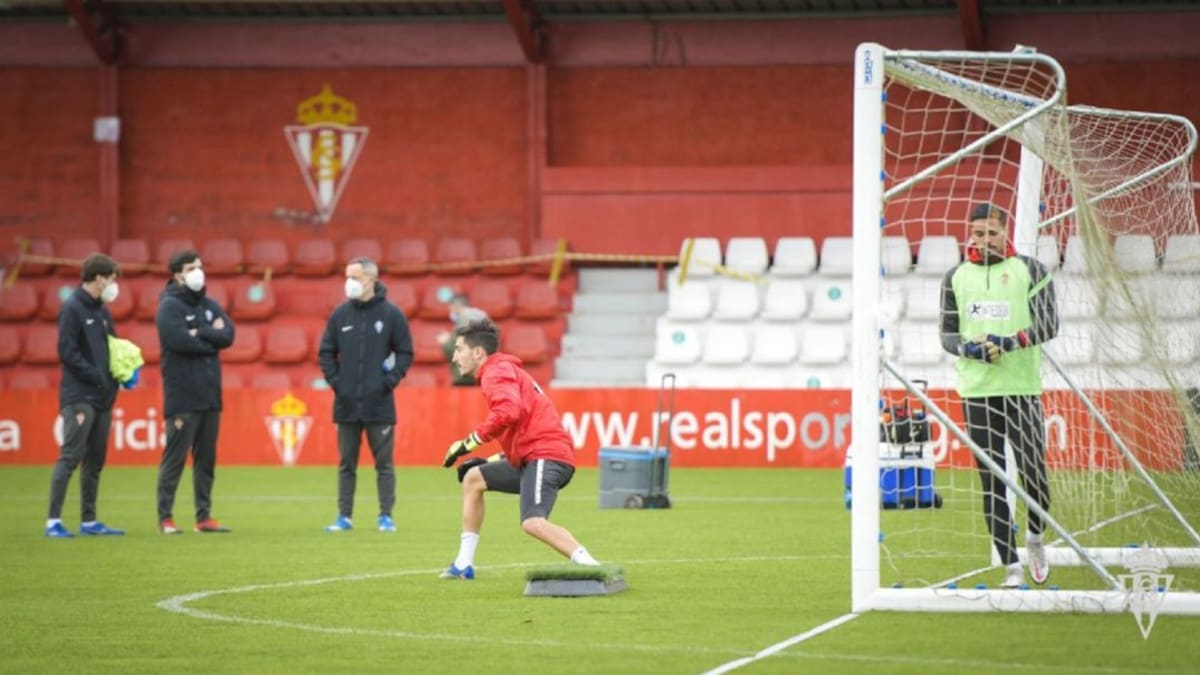 Mariño siente que "se difamó" a los jugadores del Sporting afectados por la COVID