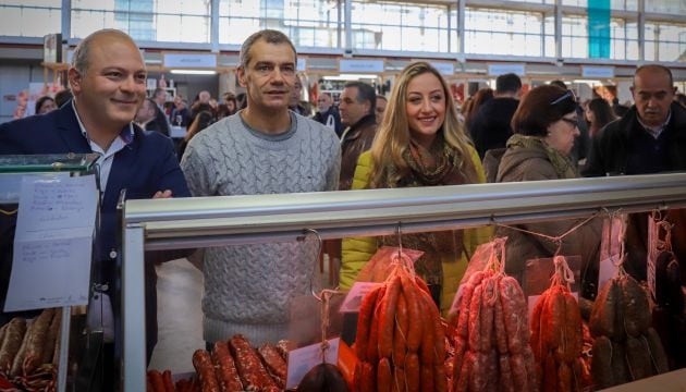 Toni Cantó, en la Muestra del Embutido de Requena