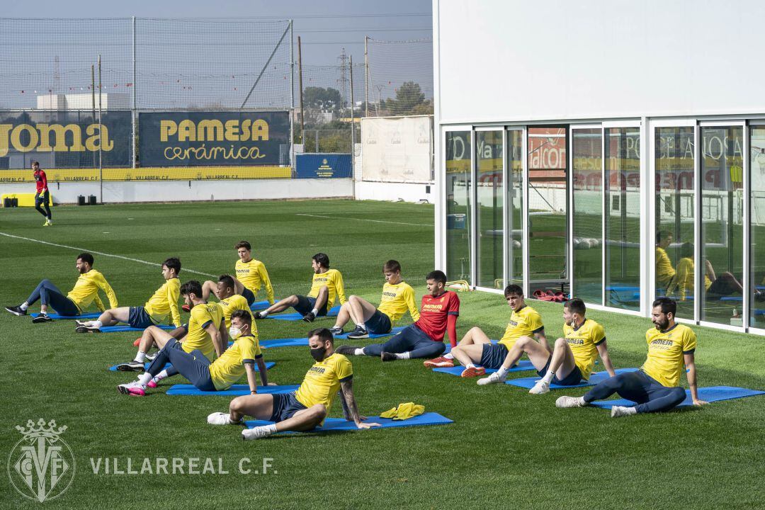 Alberto Moreno y Mario Gaspar, novedades en el entrenamiento del Villarreal