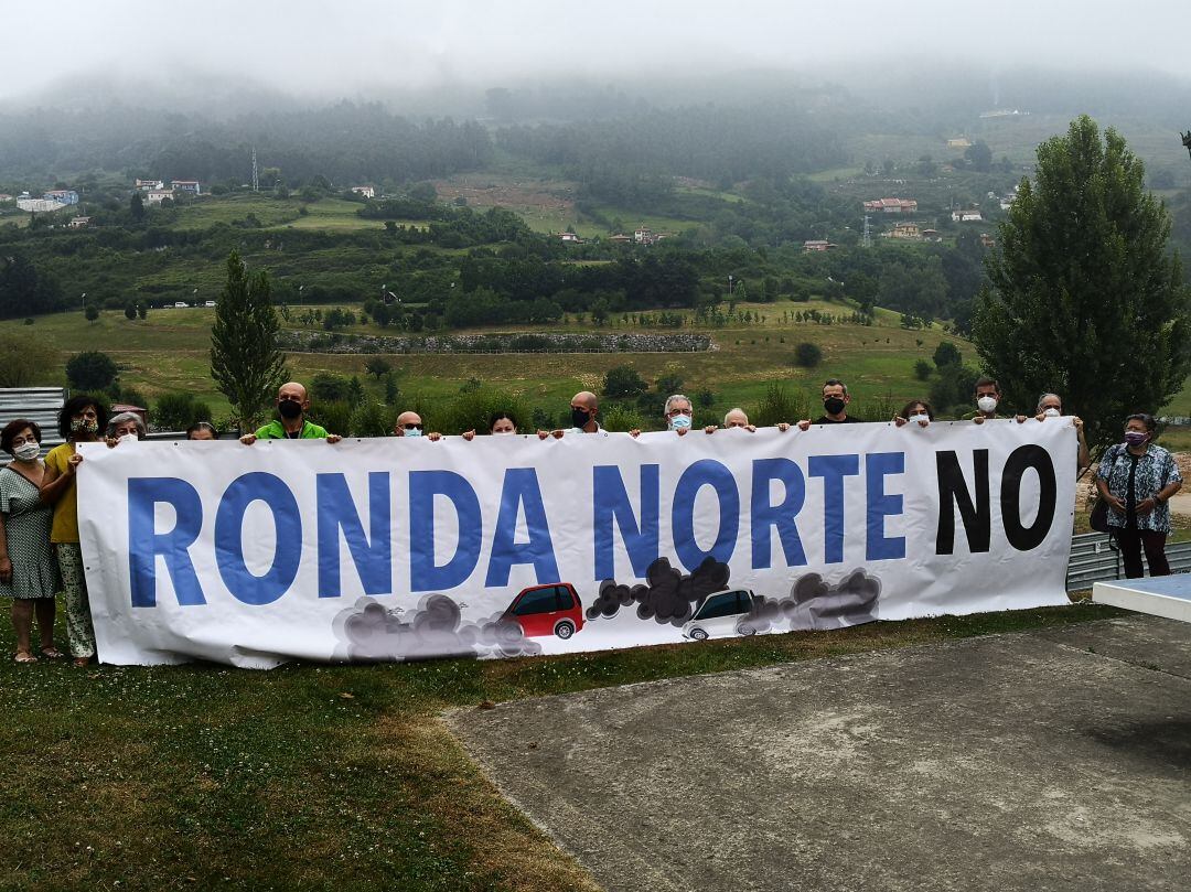 Asociaciones vecinales de Oviedo anuncian movilizaciones contra la RONDA NORTE