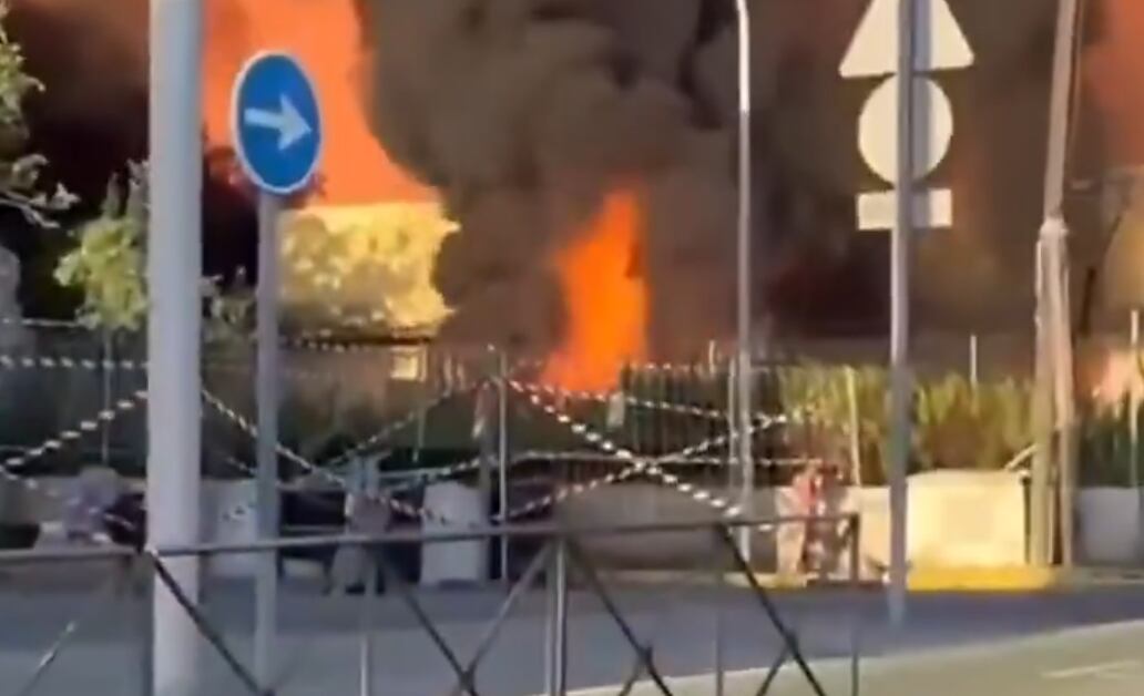 Un momento del suceso