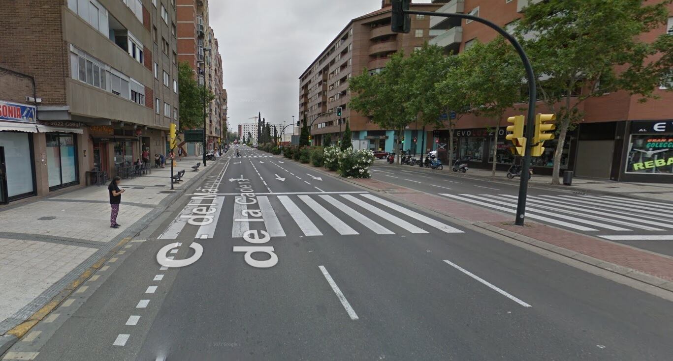 Calle Marqués de la Cadena de Zaragoza