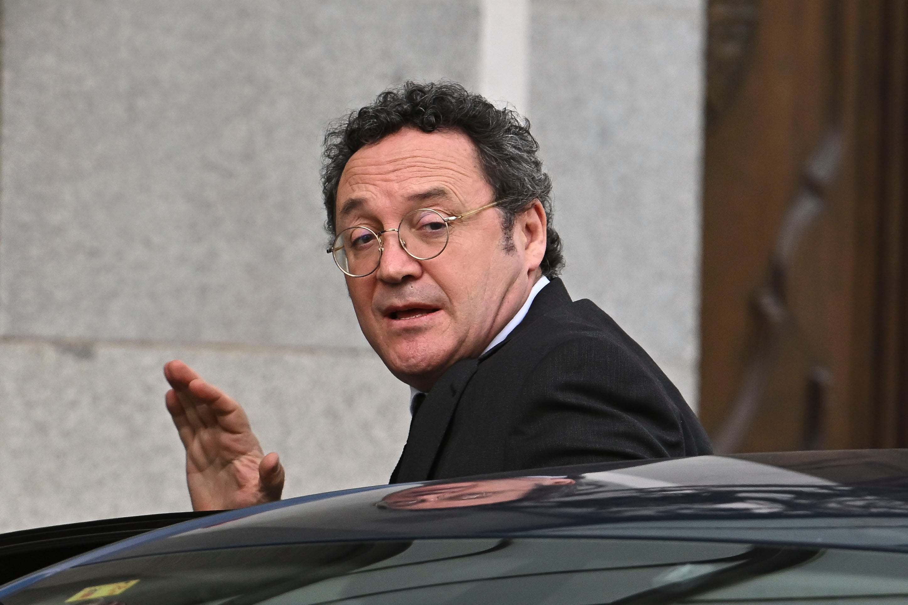 El fiscal general del Estado, Álvaro García Ortiz, llega al Tribunal Supremo.