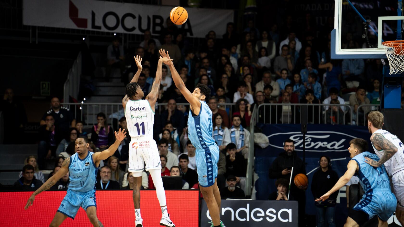 El Unicaja ganó al Morabanc Andorra con el escolta Tyson Carter de estrella