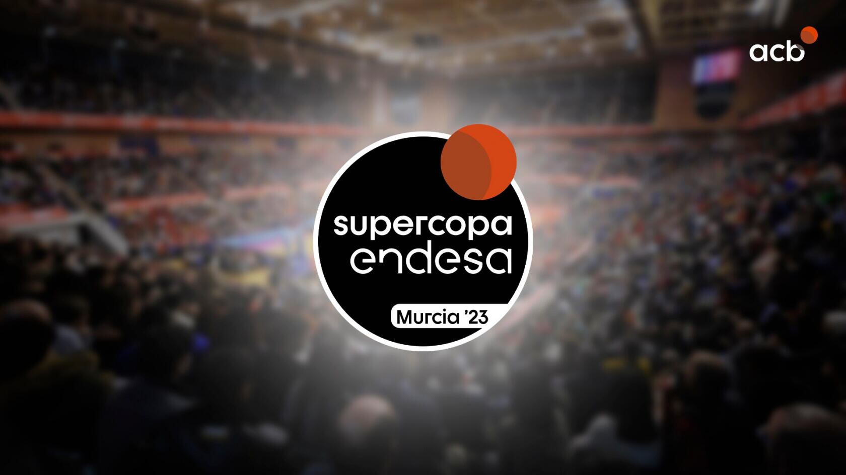 La Supercopa Endesa se celebrará en Murcia con la participación del Unicaja, Barça, Real Madrid y UCAM