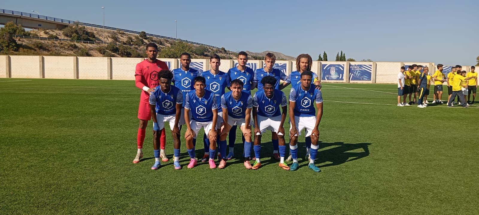 Alineación inicial del equipo