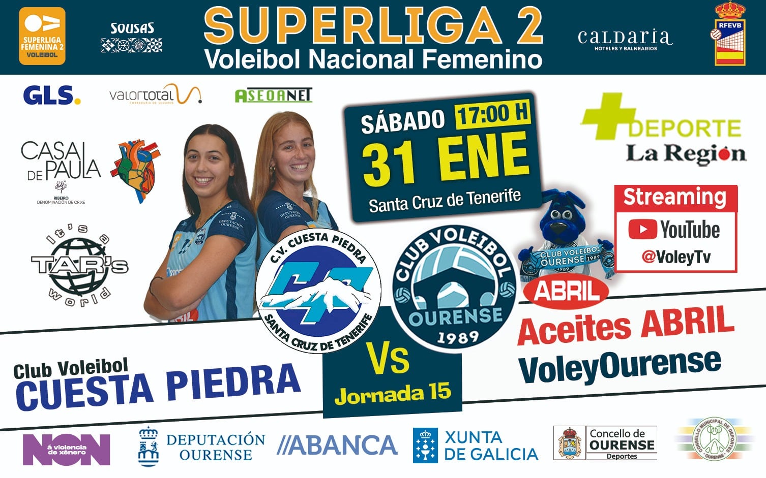 Voleyourense regresa a la competición tras no poder disputar partido contra el Leganés