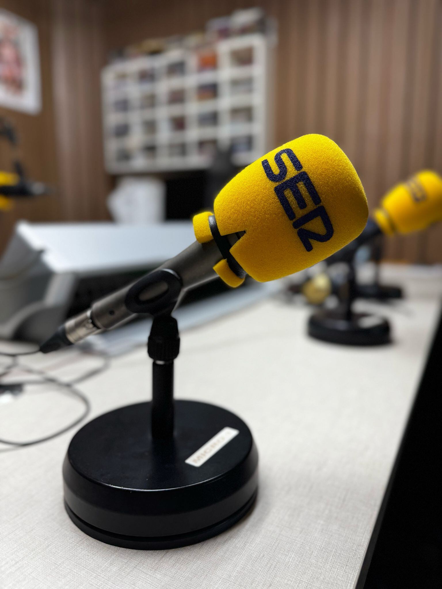 Uno de los estudios de Radio Villena SER