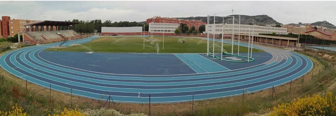 Pista del Luis Ocaña tras la remodelación 