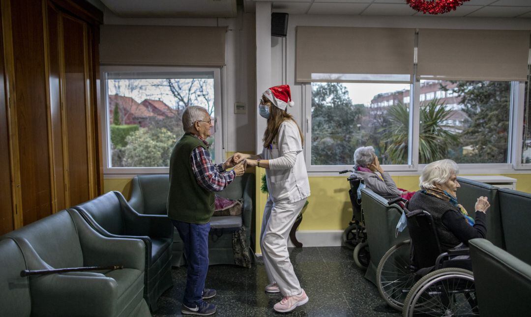 Una residencia de ancianos en Madrid.