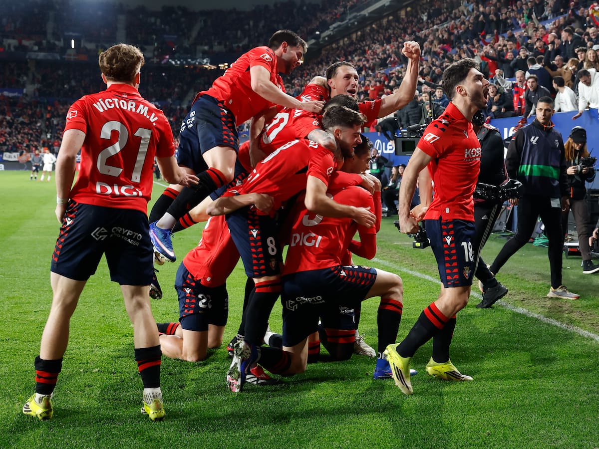 Osasuna vuelve a ganar al Real Madrid 15 años después en el Sadar