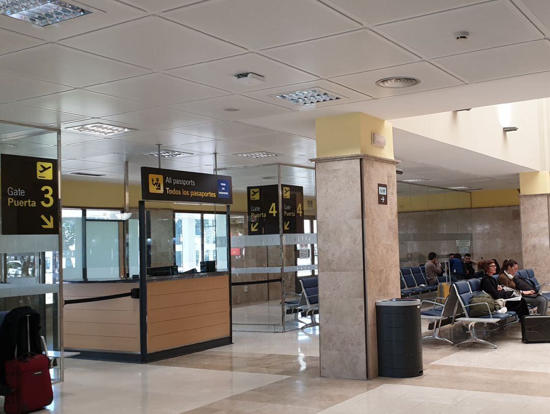 Foto de archivo de la sala de embarque del Aeropuerto de Granada-Jaén