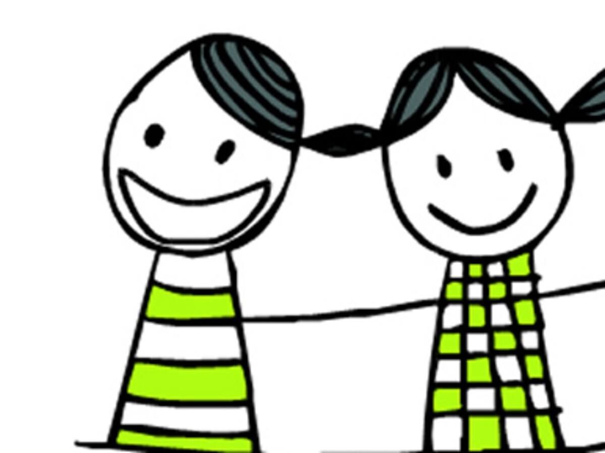 Ellos siempre están felices