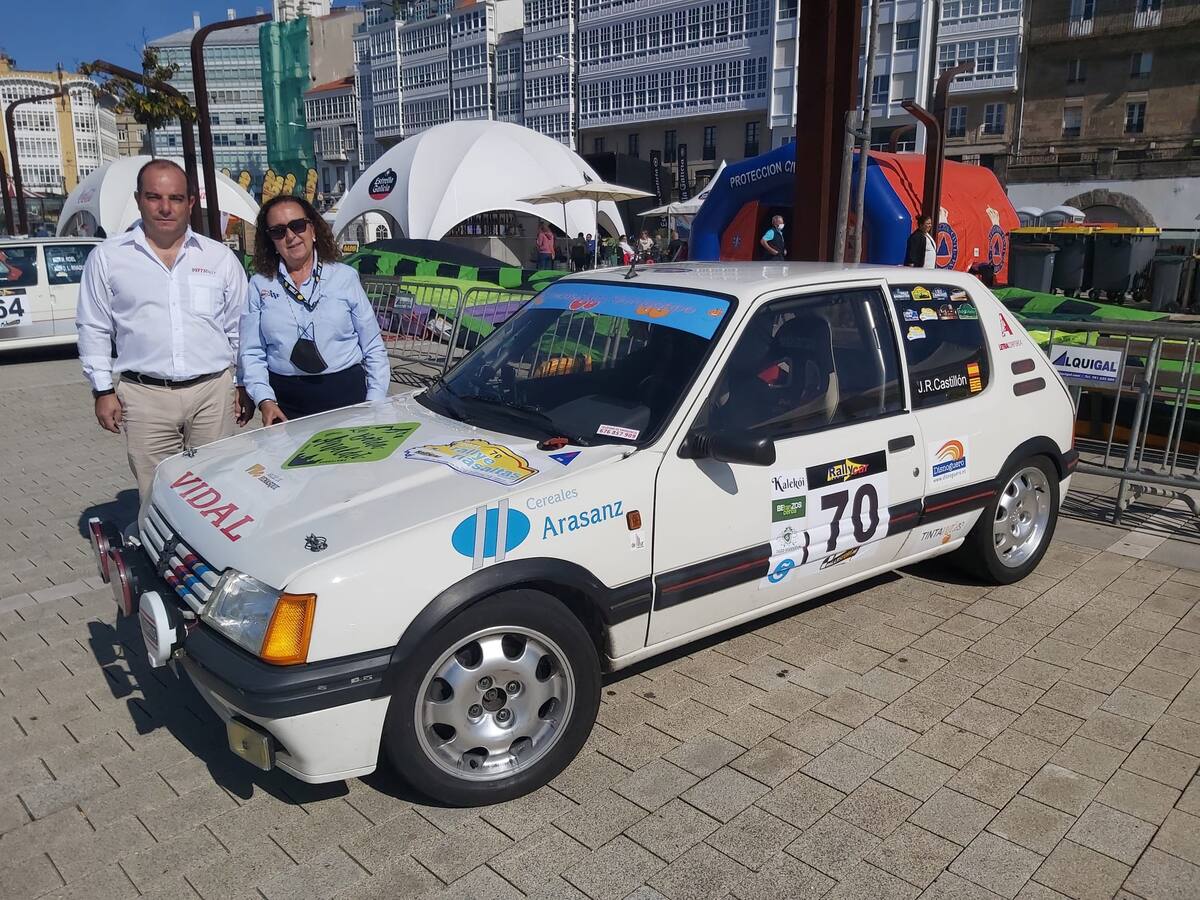 José Ramón Castillón y Concha Velázquez, cuartos en el Rallye Rías Altas Histórico