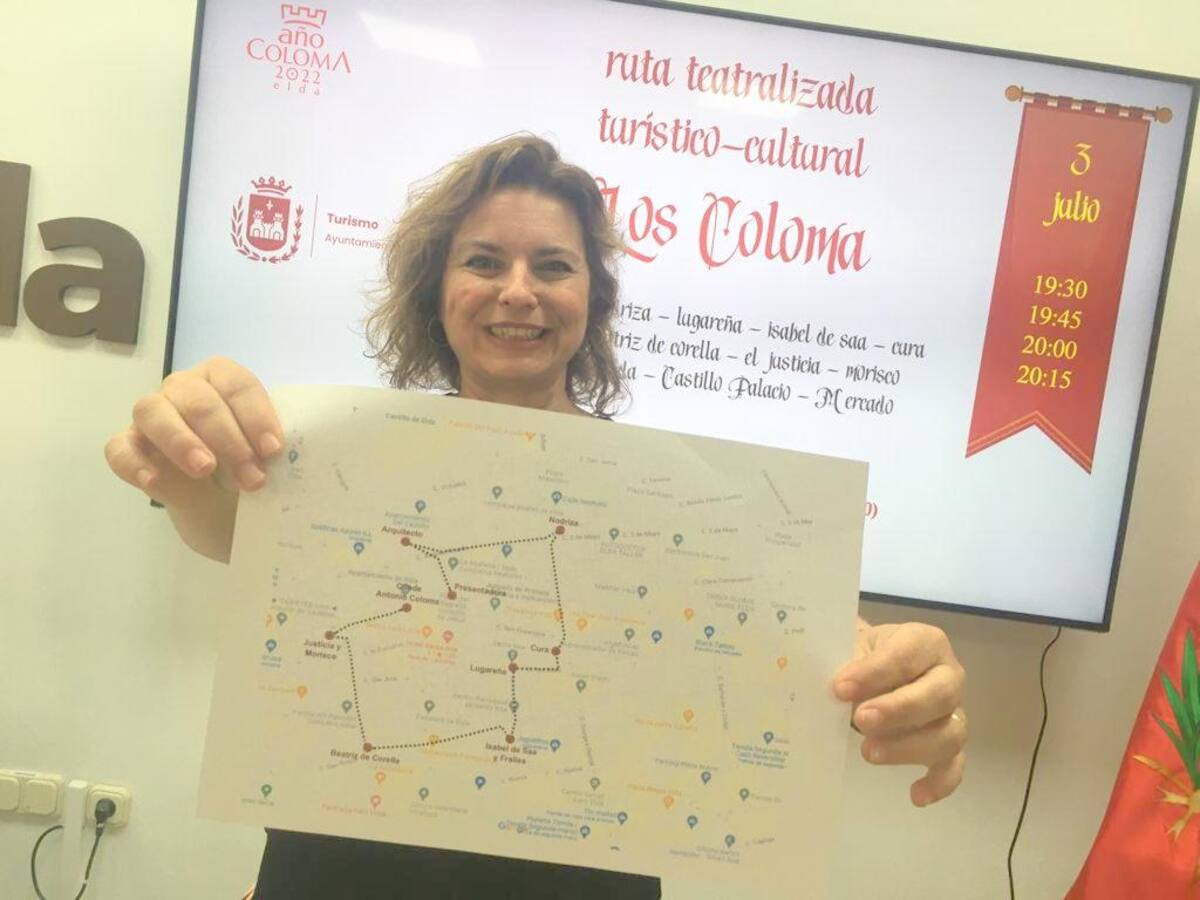 Elda organiza una ruta teatralizada turístico-cultural sobre los Coloma